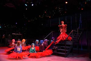 Phyllis Kay as Titania with the Ghostbusters cast as fairies @ BroadwayWorld Phyllis Kay as Titania with the Ghostbusters cast as fairies Photo