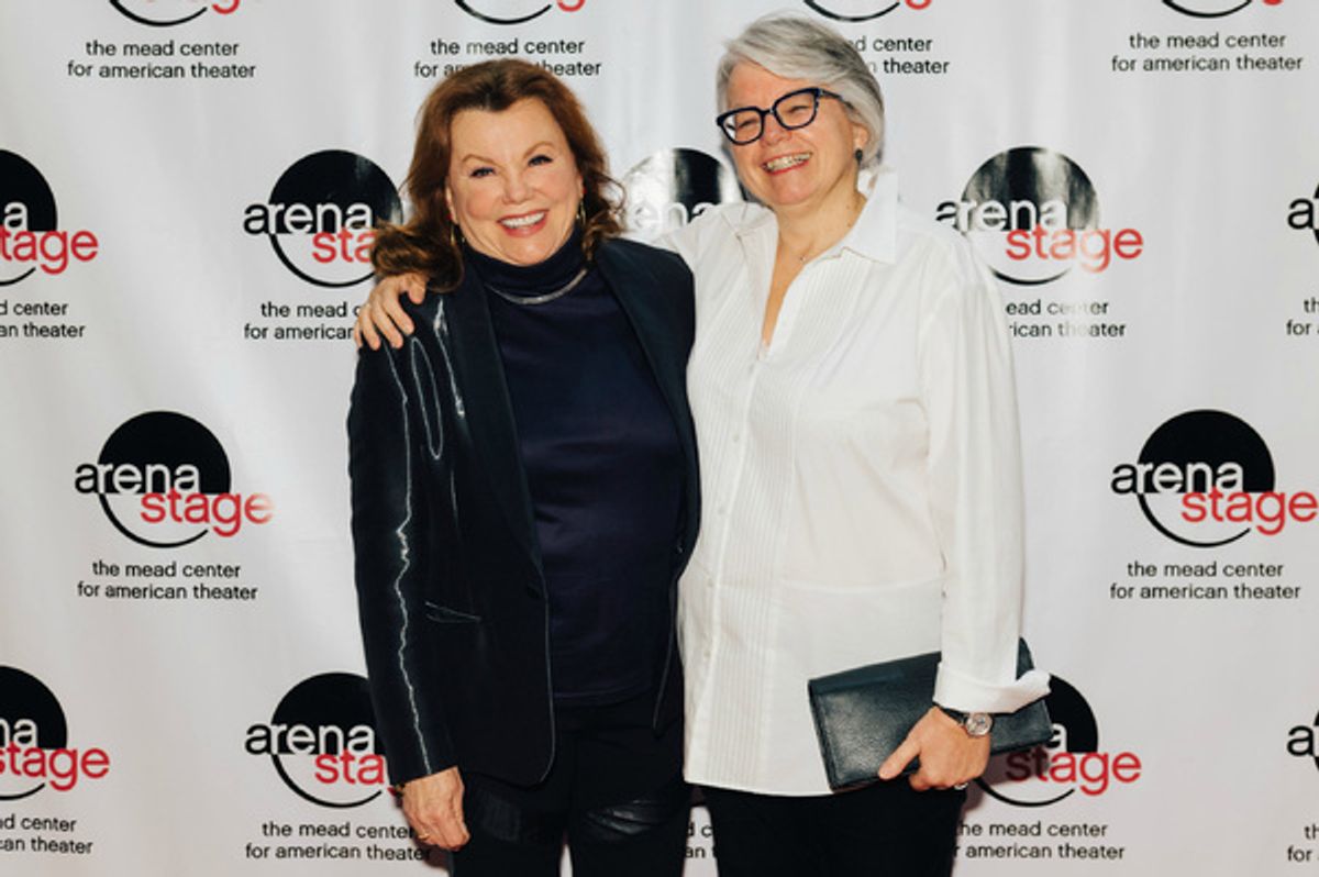 Marsha Mason (Fanny Farrelly) and director Jackie Maxwell at 