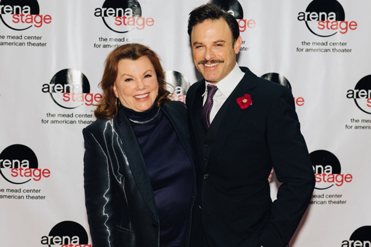 Marsha Mason (Fanny Farrelly) and J Anthony Crane (Teck De Brancovis) at 