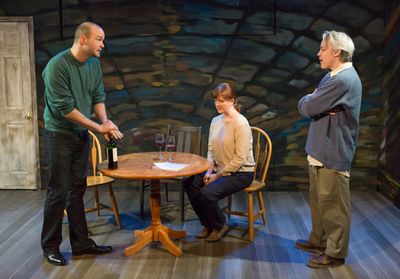 Lee Seymour , Nancy Nagrant & Richard Brundage in the 25th anniversary revival of Don Photo