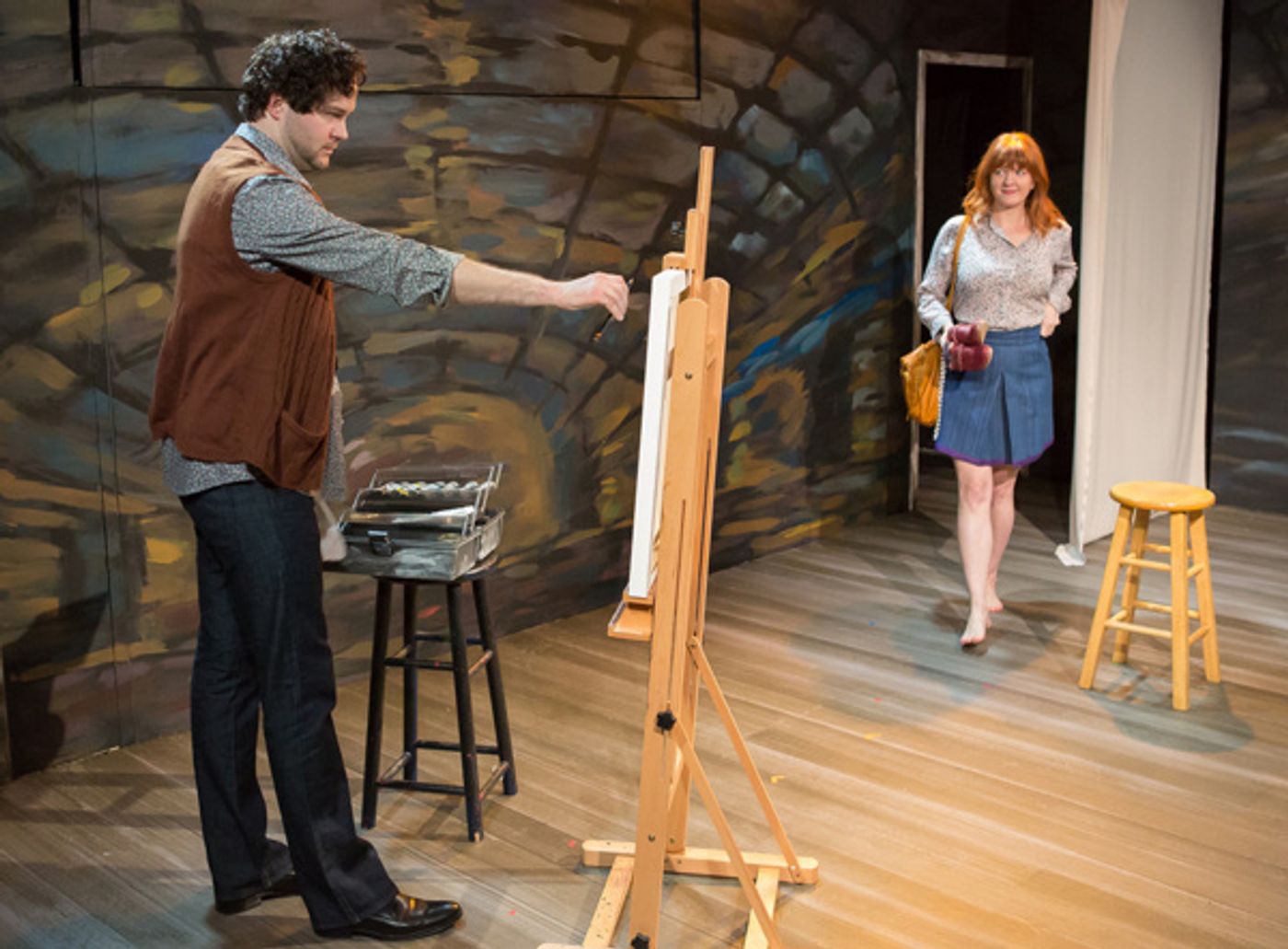 Photo Flash: New Light Theater Project Presents 25th Anniversary Revival of Donald Margulies' SIGHT UNSEEN  Image