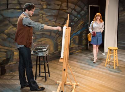 Lee Seymour & Nancy Nagrant in the 25th anniversary revival of Donald Margulies' SIGH Photo