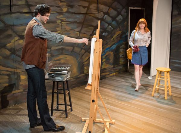 Lee Seymour & Nancy Nagrant in the 25th anniversary revival of Donald Margulies' SIGH Photo