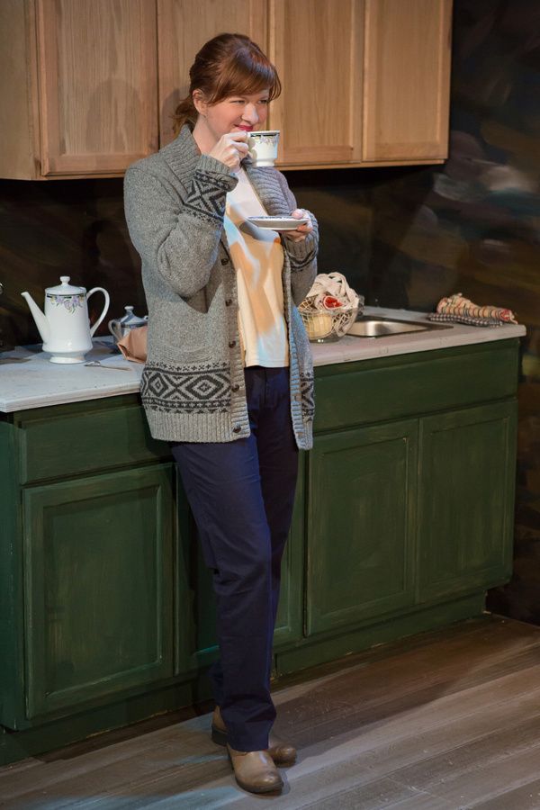 Nancy Nagrant in the 25th anniversary revival of Donald Margulies' SIGHT UNSEEN. Phot Photo