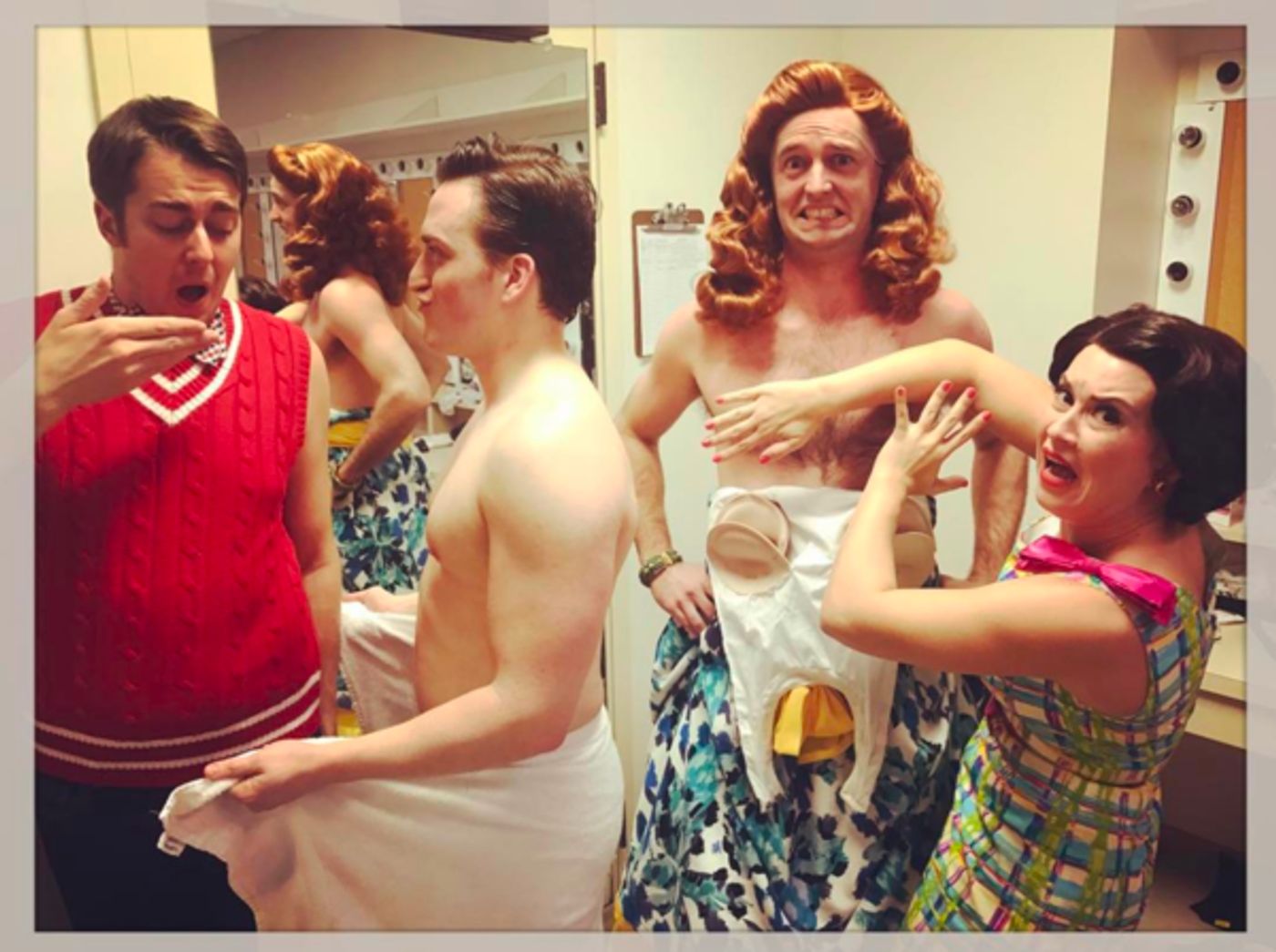 Photo Flash: It's Saturday Night on SUNSET BOULEVARD, THE BODYGUARD Plays to Full Houses, and More Saturday Intermission Pics!  Image