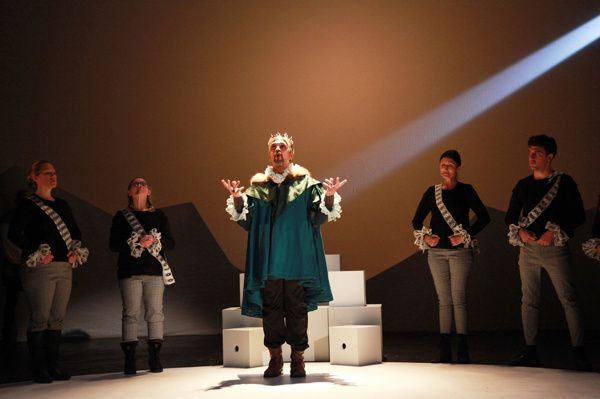 Dennis Vargas as Basilio in Life is A Dream (1635) part of CALDERON'S TWO DREAMS. Pho Photo