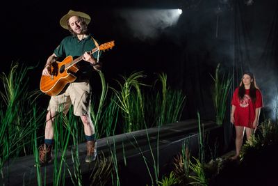 Sebastian Beacon and Dominique Salerno in PUSSY SLUDGE, part of Sanctuary at HERE. Ph Photo