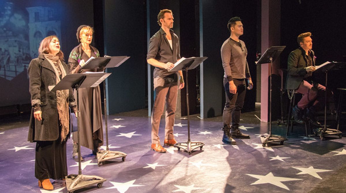 Meghan Picerno, Rachel De Benedet, Michael Halling, Karl Josef Co, Brian Charles Rooney at 