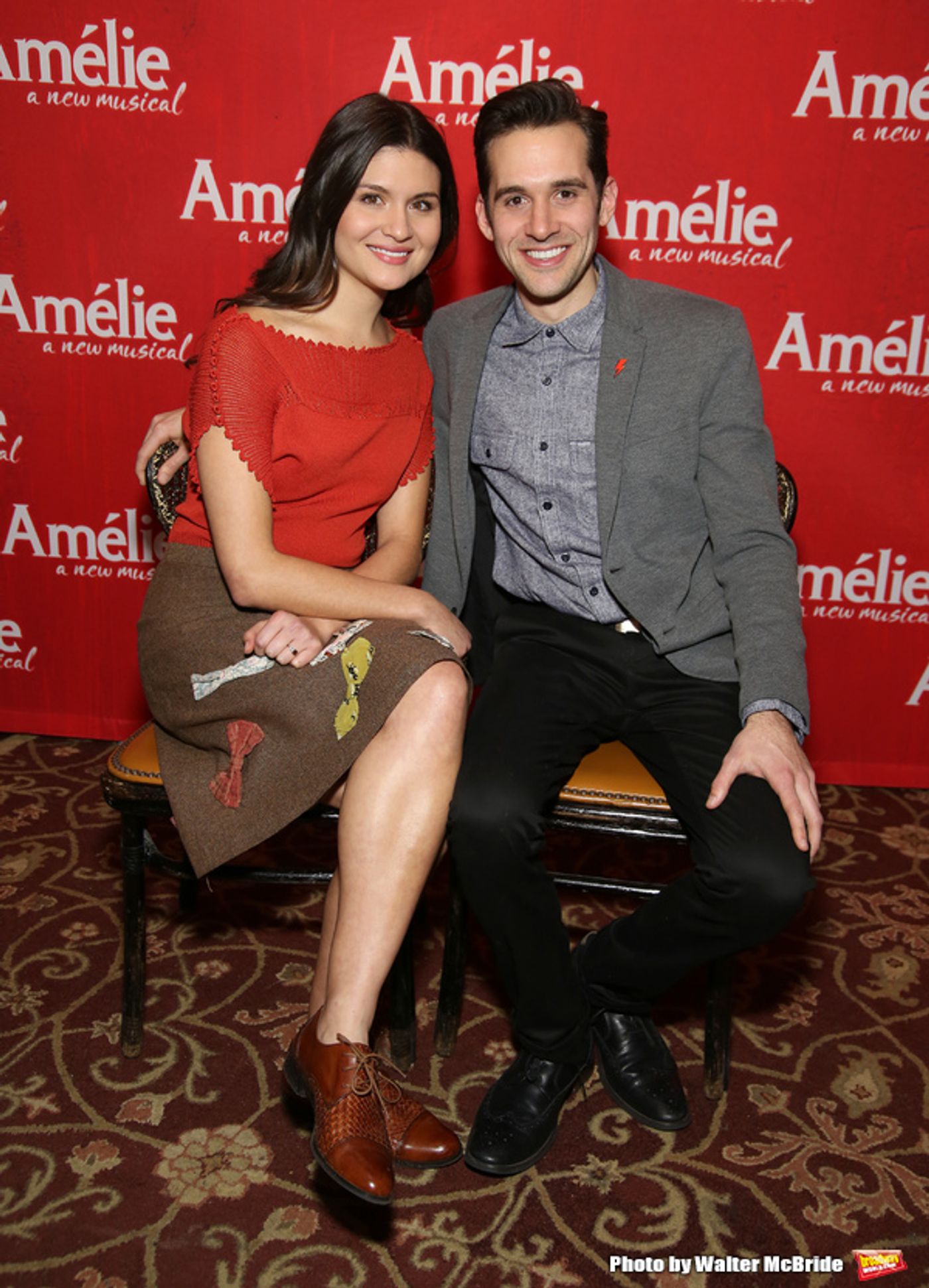 Photo Coverage: AMELIE Cast Flashes Smiles in Preview at The Cutting Room Photo Coverage: AMELIE Cast Flashes Smiles in Preview at The Cutting Room Image