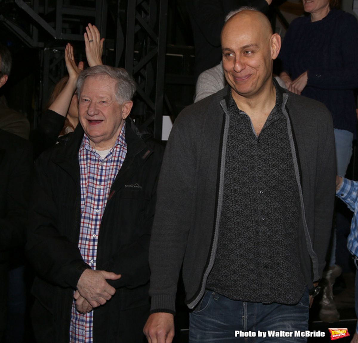 Harvey Evans and Fred Johanson  at 