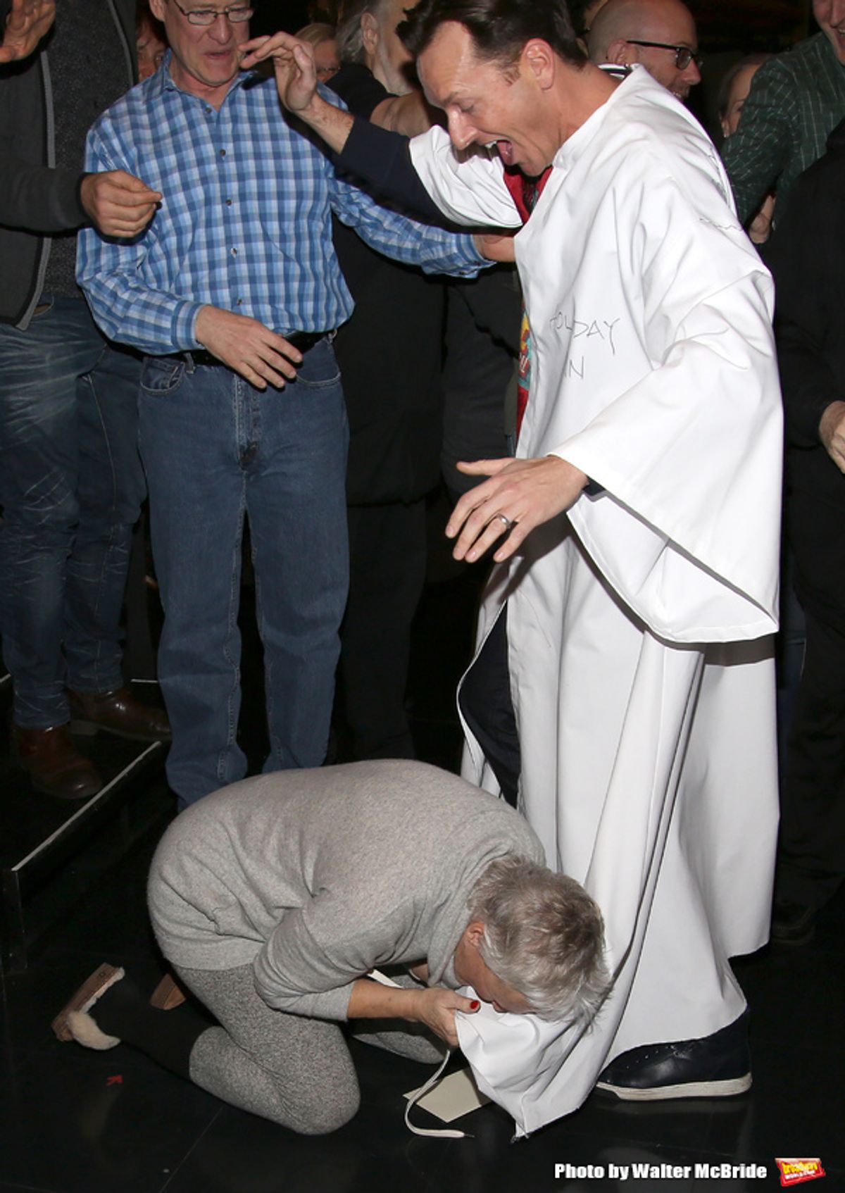 Matt Wall and Glenn Close at 