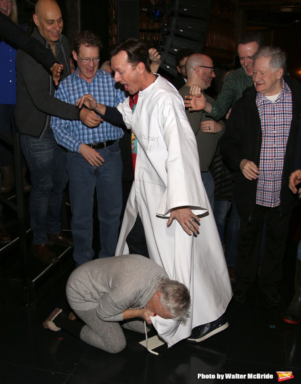 Matt Wall and Glenn Close  at 