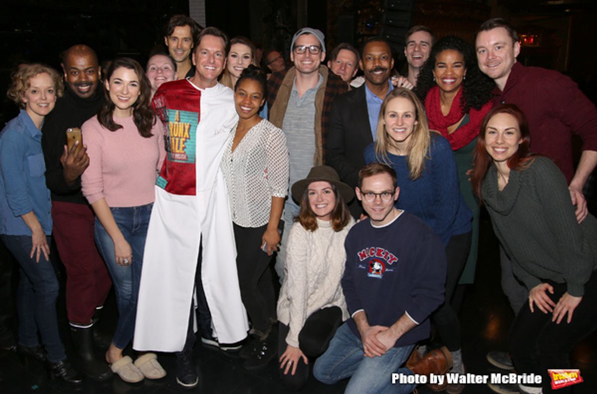 Matt Wall with the cast  at 