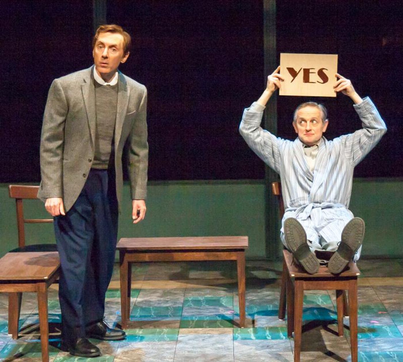 Review: To the Genius of Oscar Levant - FOR PIANO AND HARPO at Falcon Theatre  Image