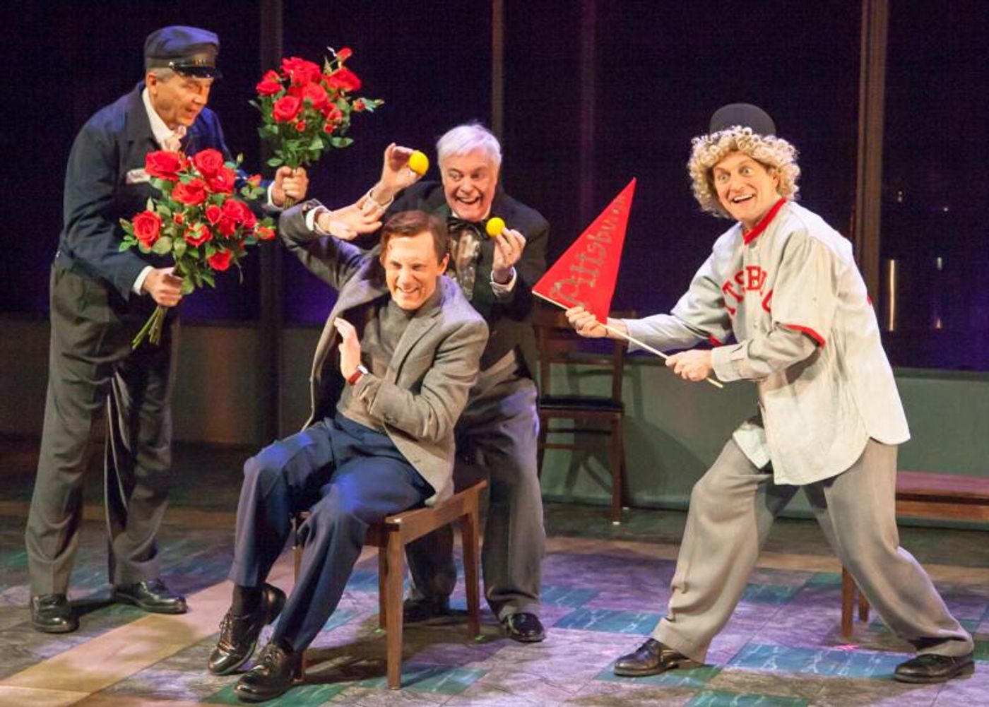 Review: To the Genius of Oscar Levant - FOR PIANO AND HARPO at Falcon Theatre  Image