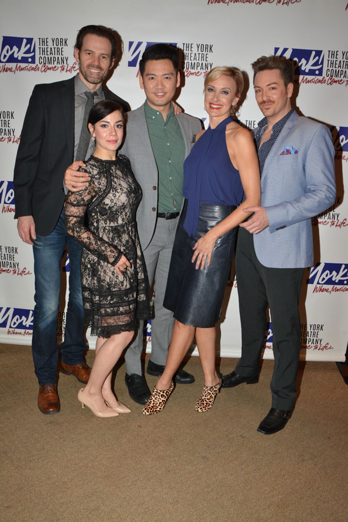 Michael Halling, Meghan Picerno, Karl Joseph Co, Rachel de Benedet and Brian Charles Rooney at 