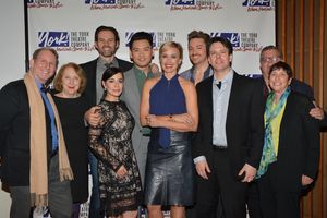 Evans Haile (Interim Exec. Director), Pamela Hunt, Michael Halling, Meghan Picerno, Karl Joseph Co, Rachel de Benedet, Brian Charles Rooney, James Morgan and Joan Ross Sorkin (York Theatre Board President) @ BroadwayWorld Evans Haile (Interim Exec. Director), Pamela Hunt, Michael Halling, Meghan Picerno, K Photo
