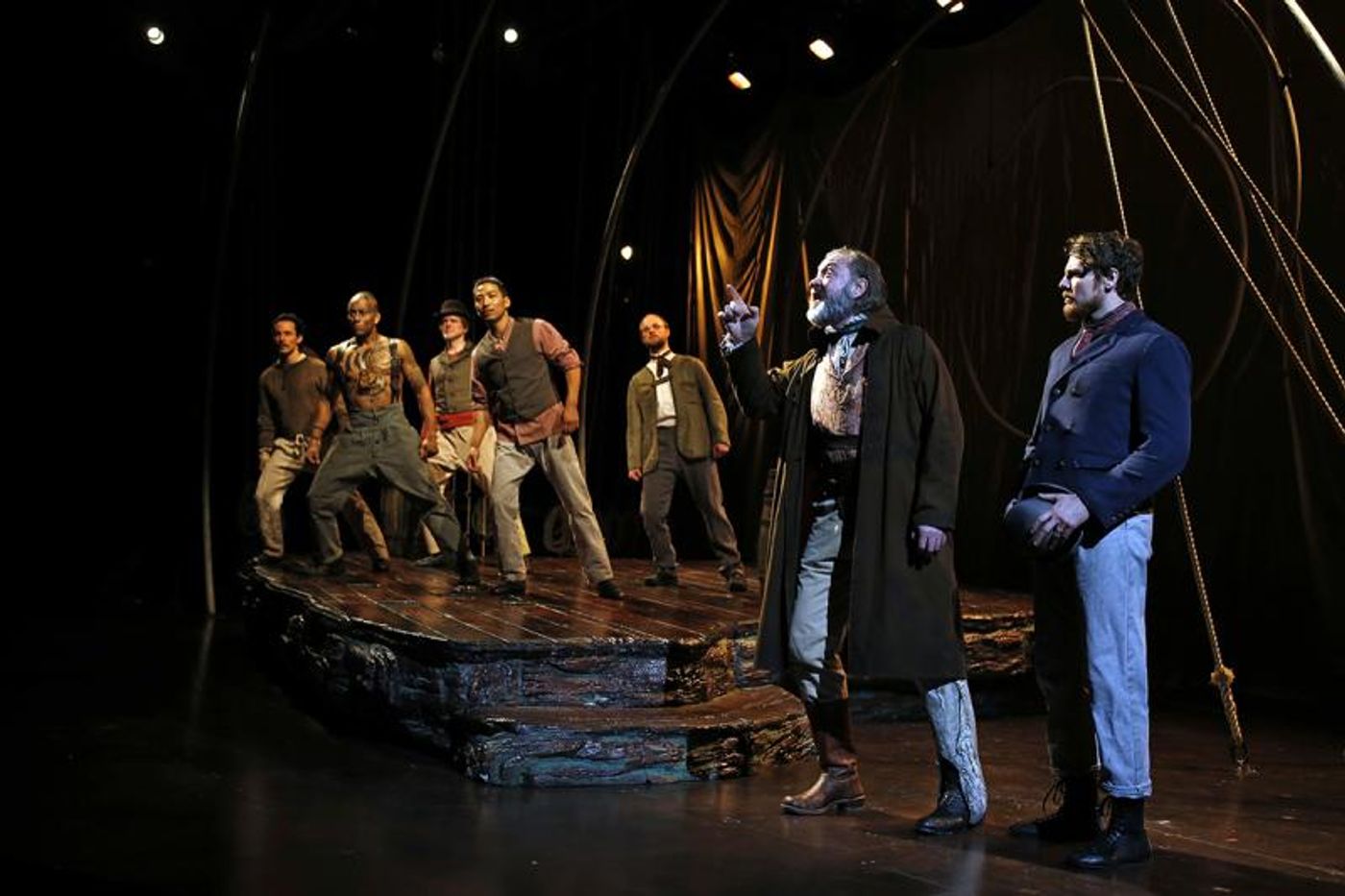 Review: Thrilling Production of MOBY DICK Swims into South Coast Repertory  Image