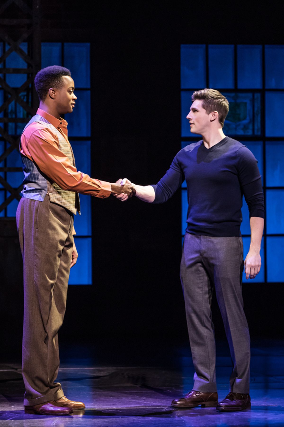 J. Harrison Ghee and Curt Hansen at 