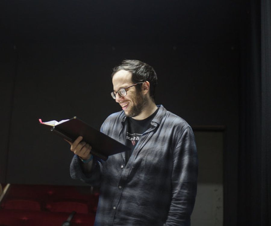 Photo Flash: In Rehearsals for THE SORROWS OF SATAN at Tristan Bates Image