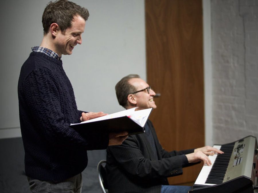 Photo Flash: In Rehearsals for THE SORROWS OF SATAN at Tristan Bates Image