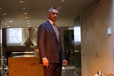 THE BLACKLIST -- "The Architect (#107)" Episode 414 -- Pictured: Brian Stokes Mitchel Photo