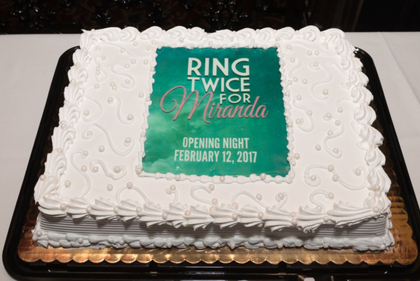 Photo Flash: RING TWICE FOR MIRANDA Celebrates Opening Night Off-Broadway  Image