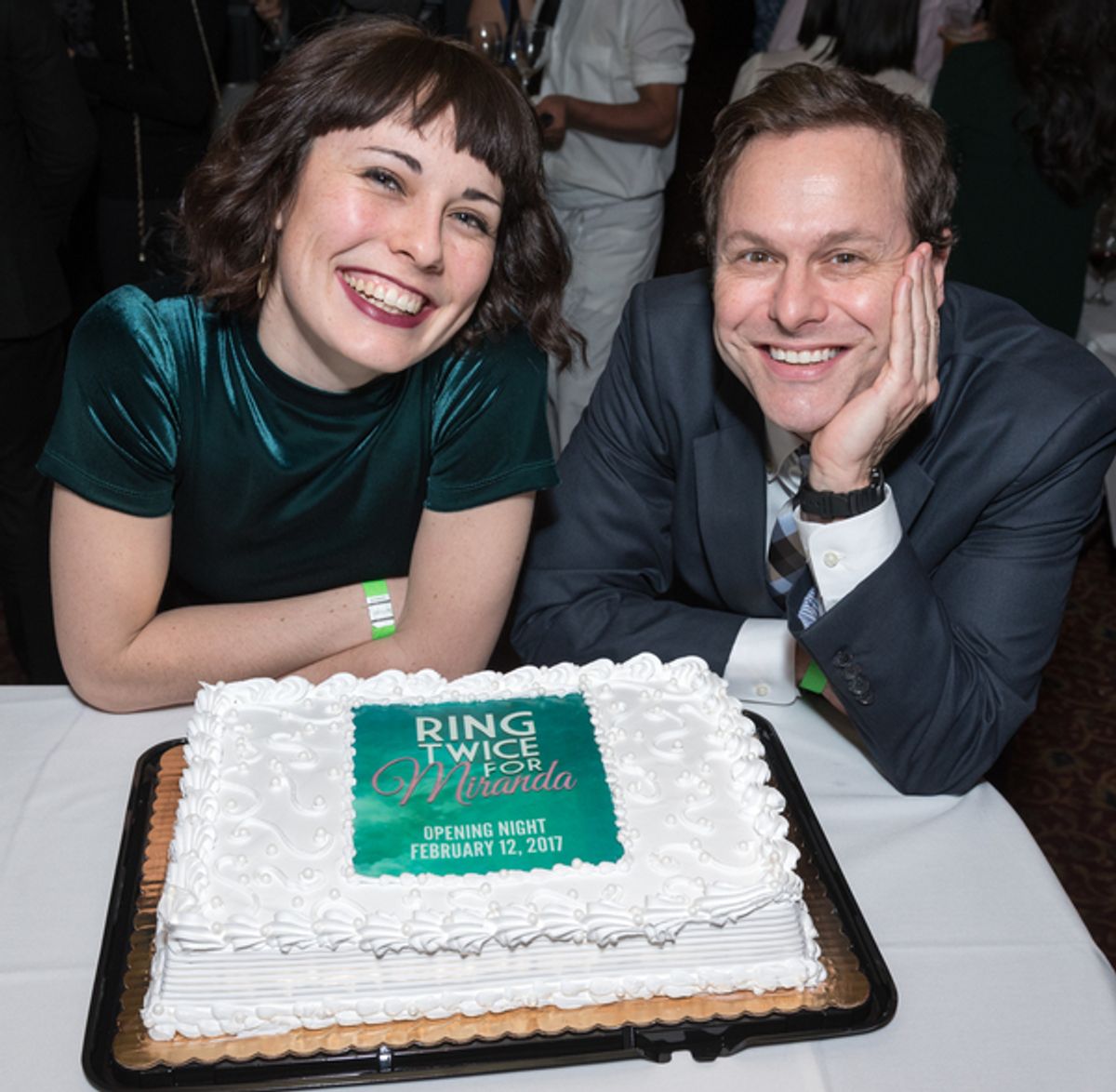 Katie Kleiger and George Merrick at 