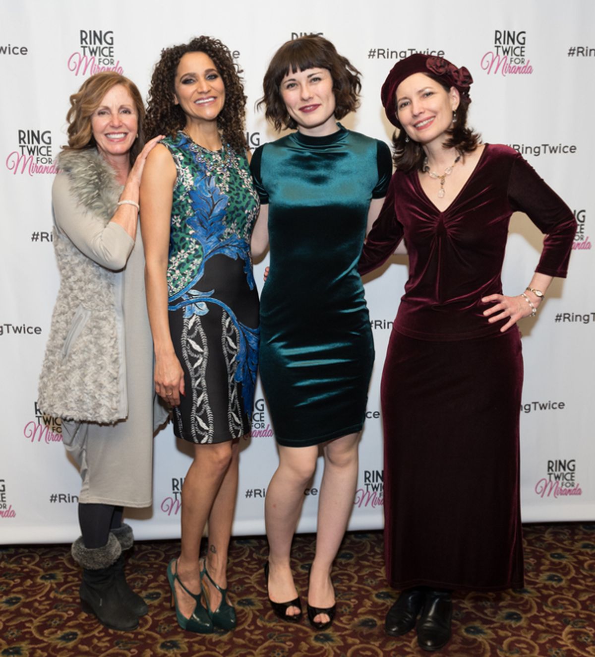 Petina Cole, Talia Thiesfeld, Katie Kleiger, M. Kilburg Reedy at 