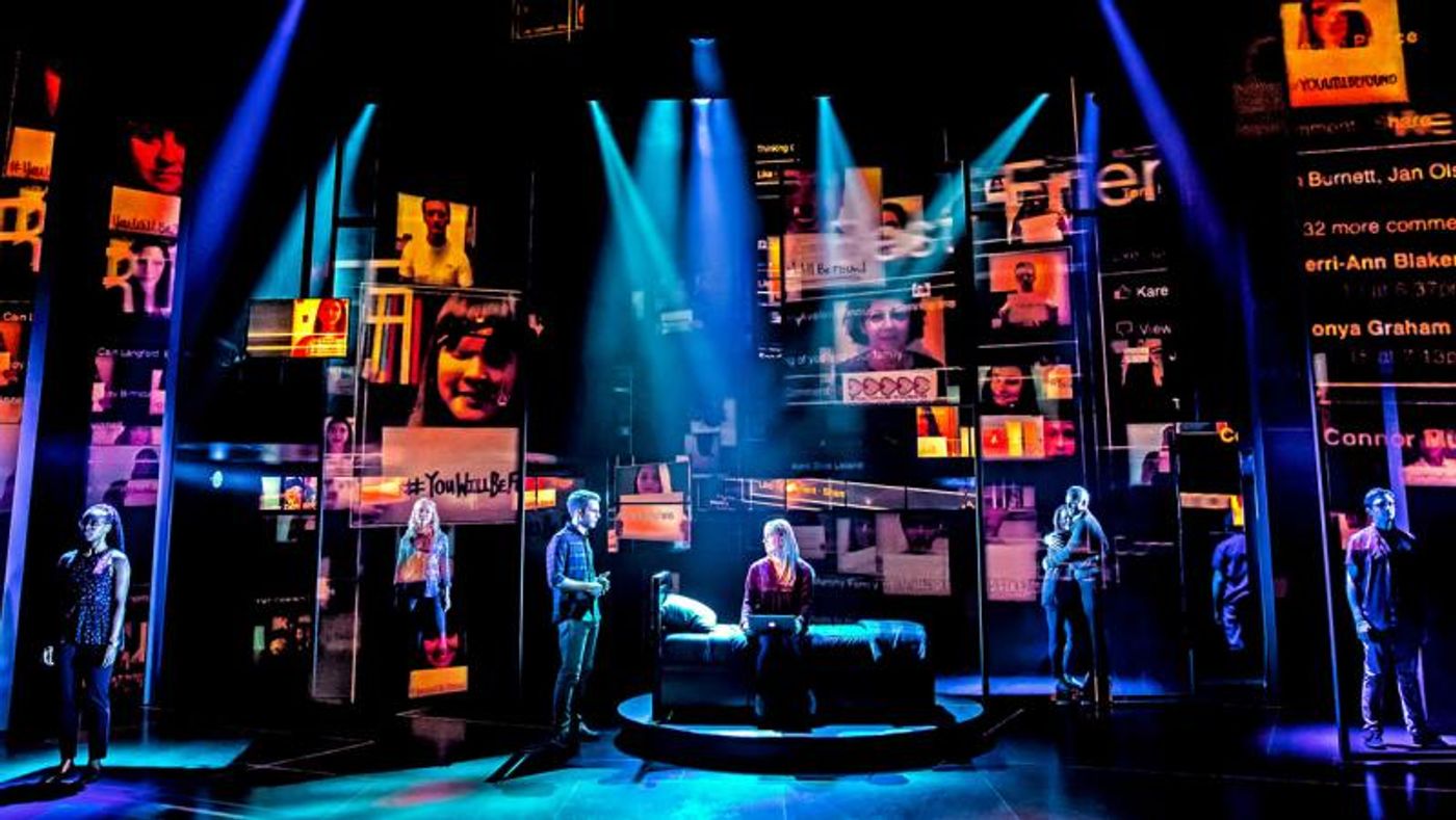Design-Focused 'in 1: the podcast' Welcomes DEAR EVAN HANSEN's Projection Design Peter Nigrini  Image