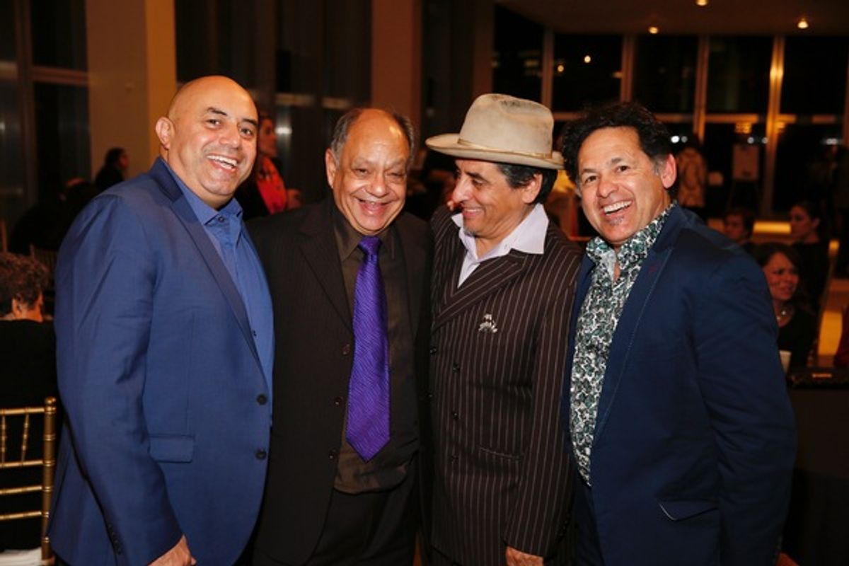 Actors Herbert Siguenza, Cheech Marin, Richard Montoya and Ric Salinas at 