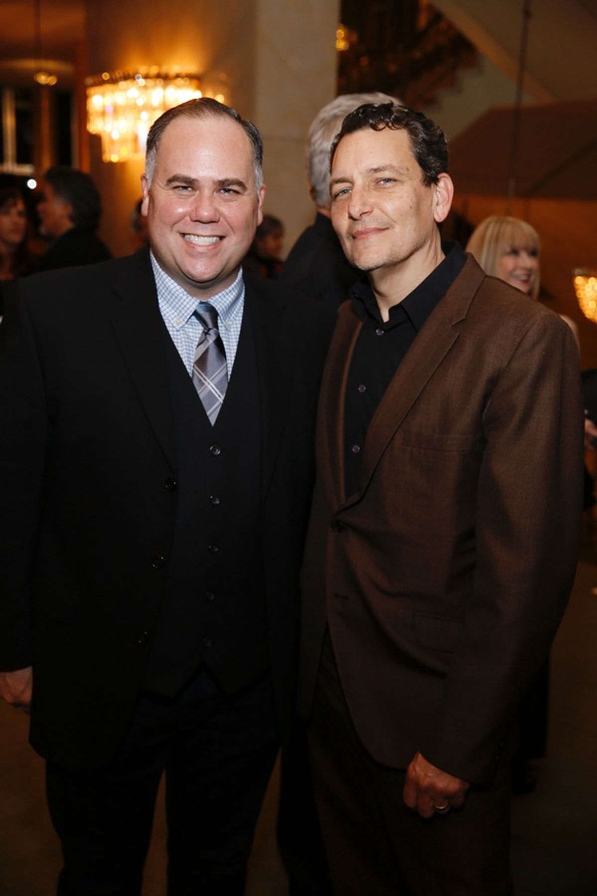 Cast members Tom G. McMahon and Bradford Tatum at 