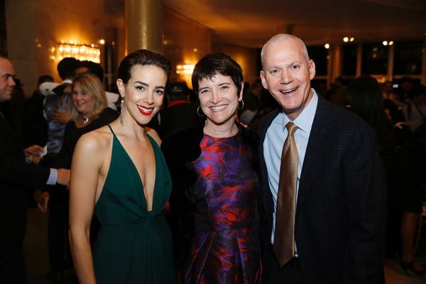 Cast member Tiffany Dupont, Center Theatre Group Board President Kiki Ramos Gindler a Photo