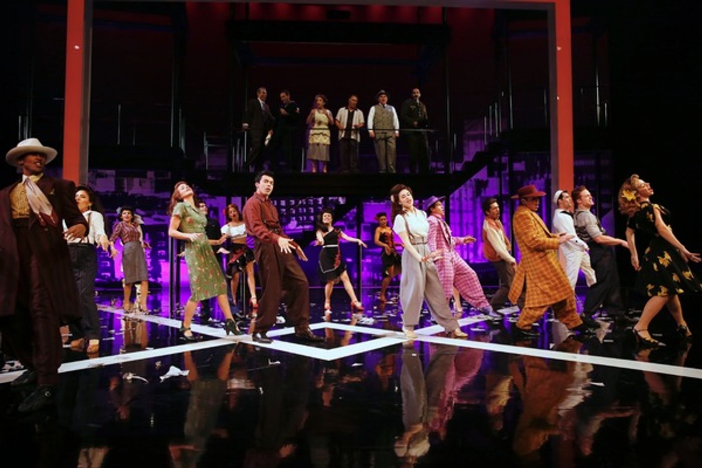 Photo Flash: Eva Longoria and More Fete ZOOT SUIT on Opening Night at the Taper; Plus Curtain Call!  Image