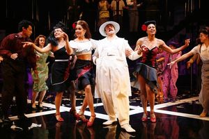 Cast member Demian Bichir and the company take their bows @ BroadwayWorld Cast member Demian Bichir and the company take their bows Photo