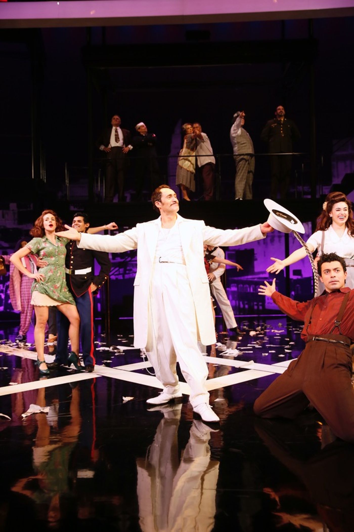 Photo Flash: Eva Longoria and More Fete ZOOT SUIT on Opening Night at the Taper; Plus Curtain Call!  Image