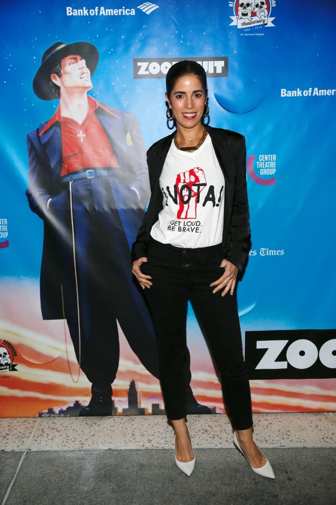 Photo Flash: Eva Longoria and More Fete ZOOT SUIT on Opening Night at the Taper; Plus Curtain Call!  Image