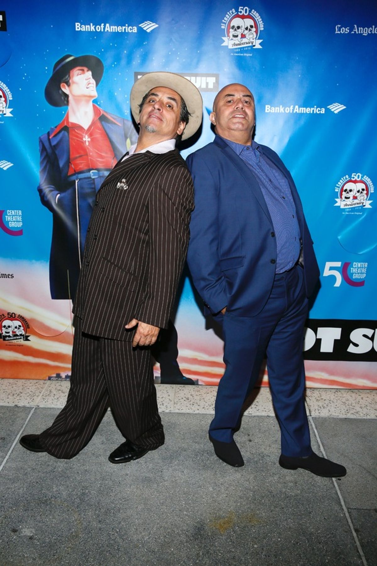 Actors Richard Montoya and Herbert Siguenza at 