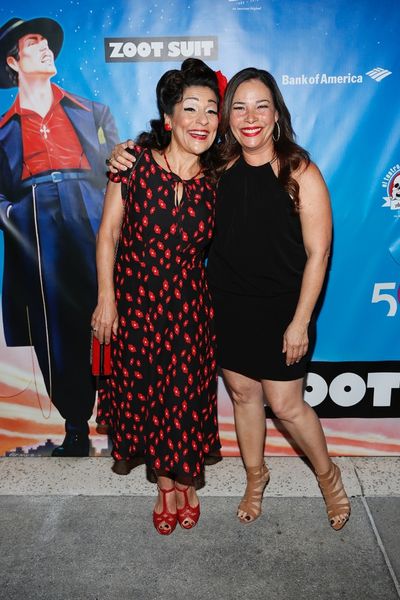 Linda Lopez and actor Marabina Jaimes Photo