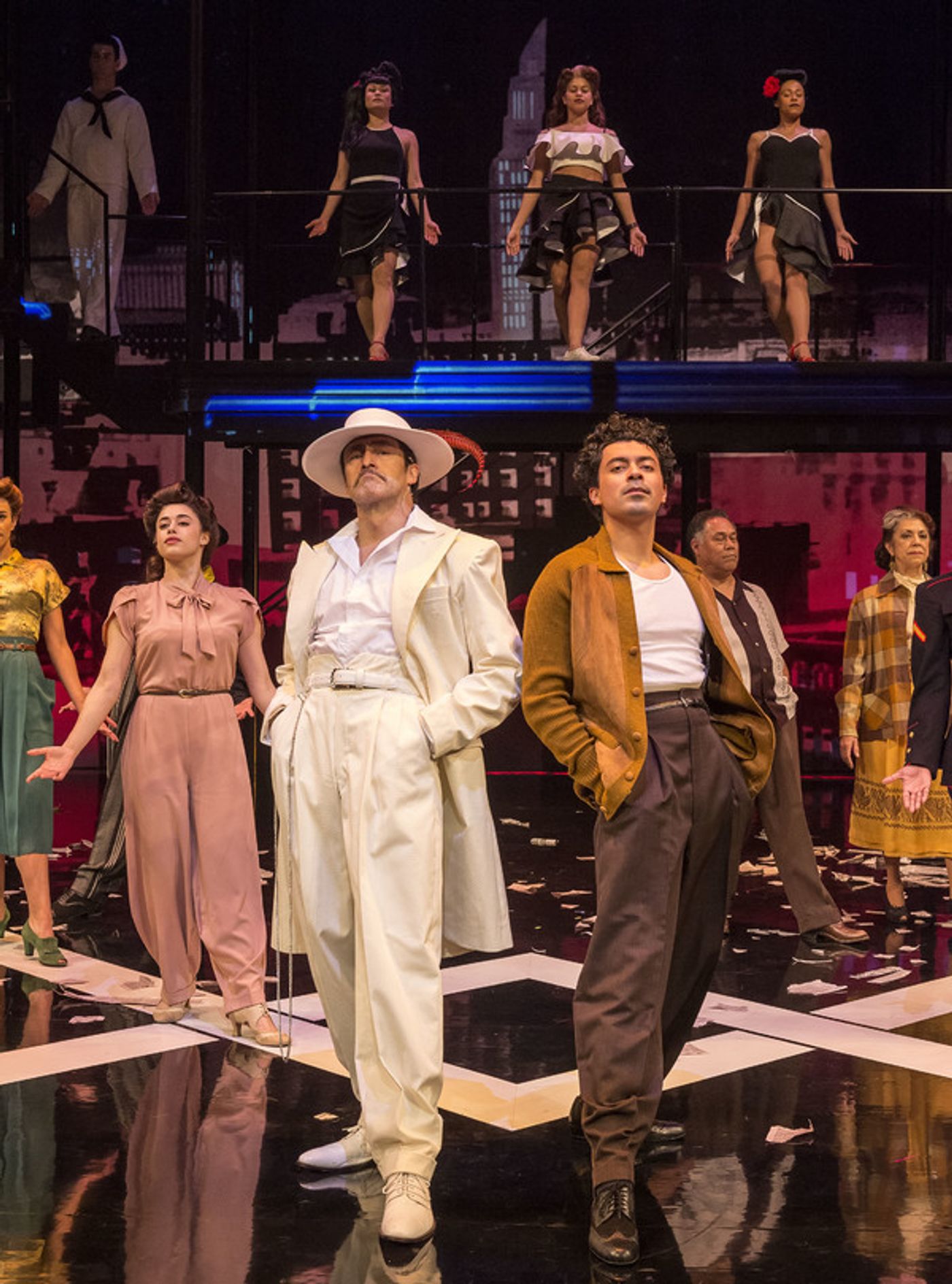 Photo Flash: First Look at Twice-Extended ZOOT SUIT Revival at the Taper  Image