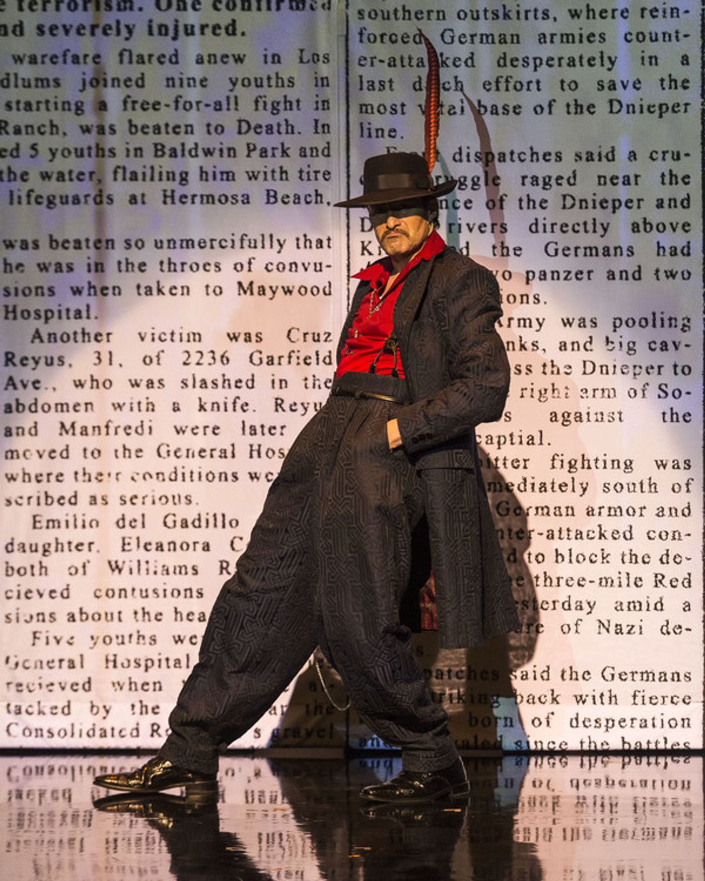 Photo Flash: First Look at Twice-Extended ZOOT SUIT Revival at the Taper  Image