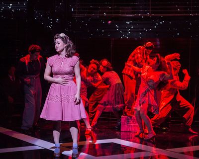 Jeanine Mason and the cast of the revival of ZOOT SUIT Photo