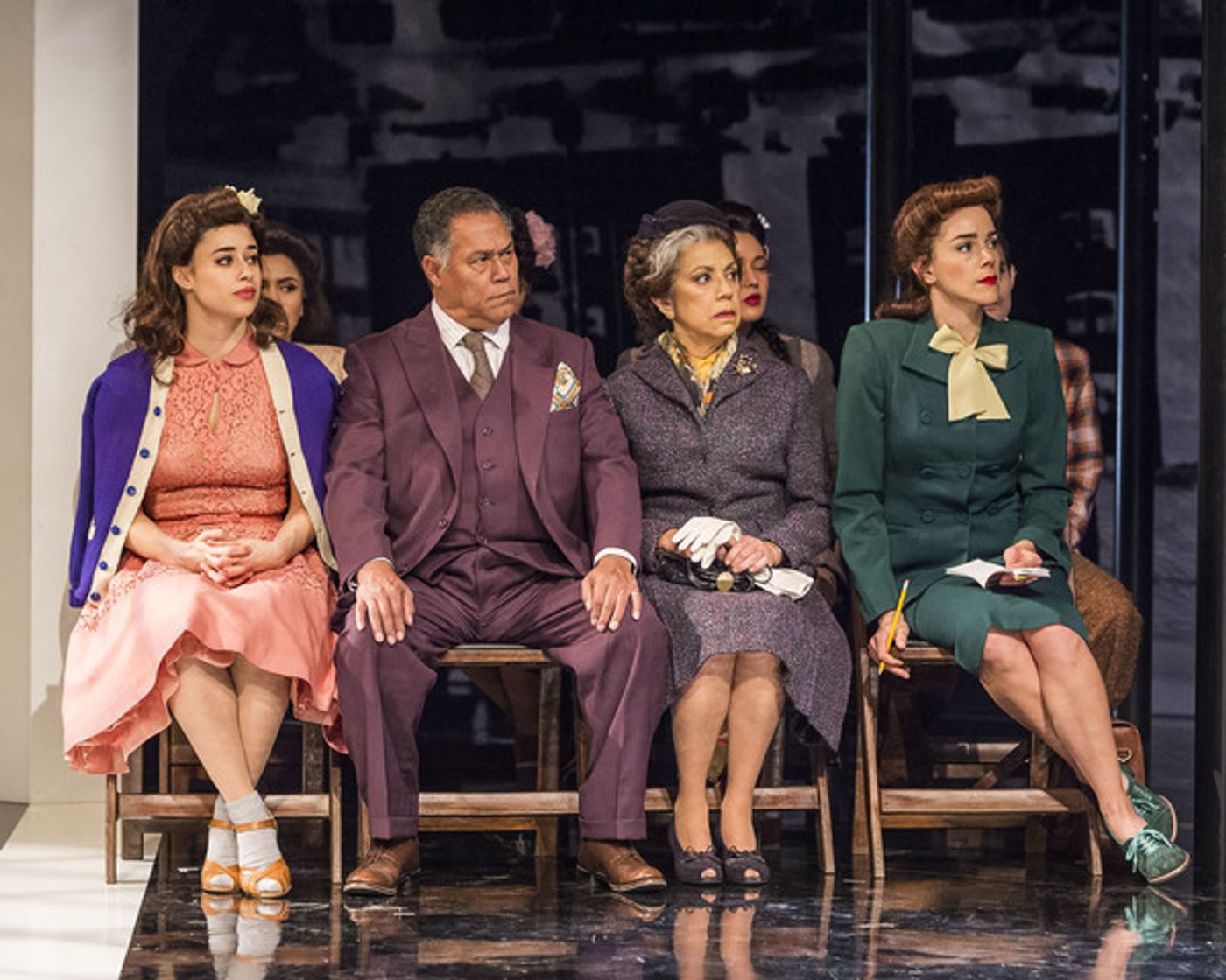 Photo Flash: First Look at Twice-Extended ZOOT SUIT Revival at the Taper  Image