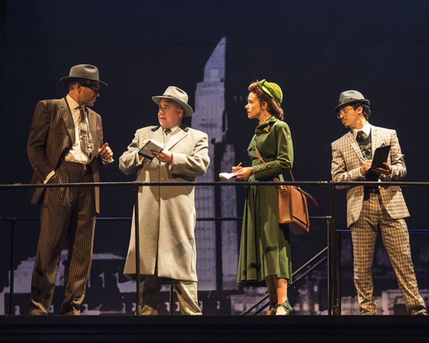 Photo Flash: First Look at Twice-Extended ZOOT SUIT Revival at the Taper  Image