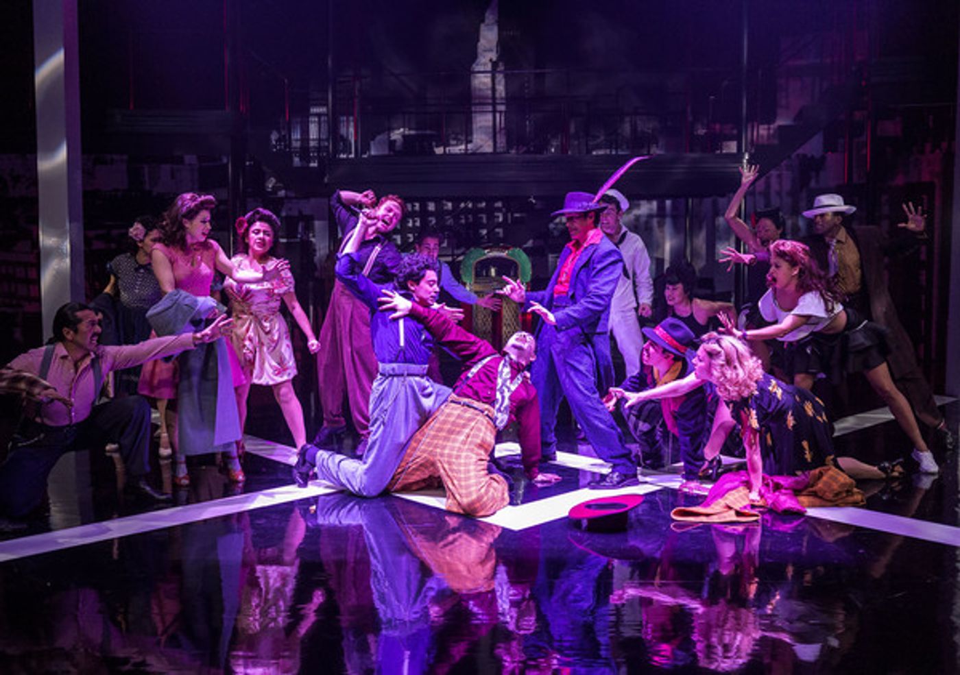 Photo Flash: First Look at Twice-Extended ZOOT SUIT Revival at the Taper  Image