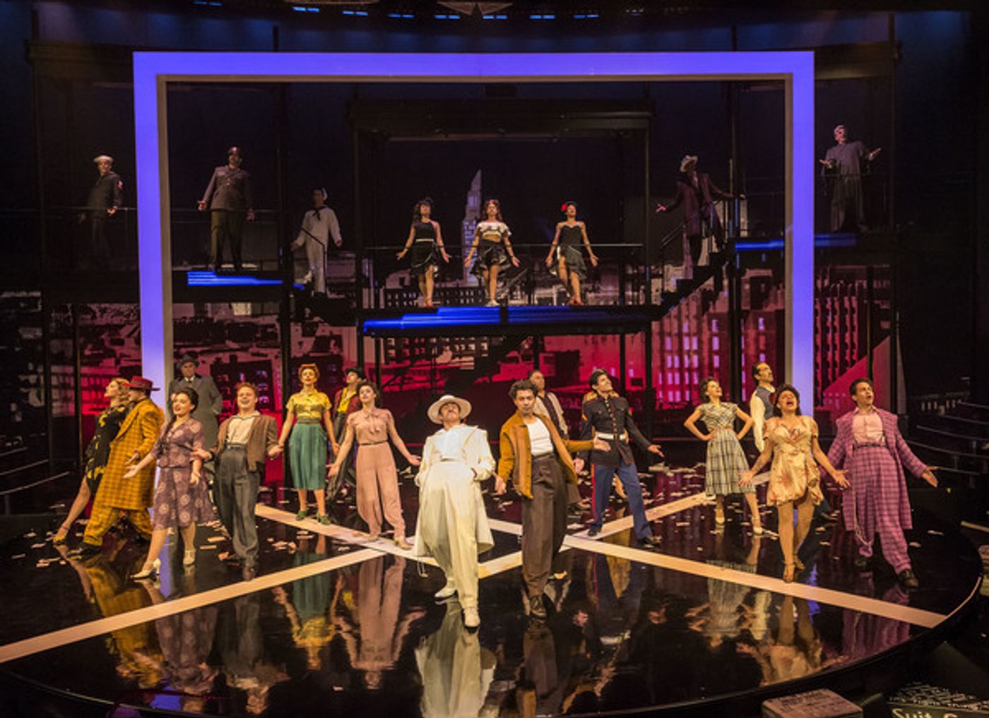 Photo Flash: First Look at Twice-Extended ZOOT SUIT Revival at the Taper  Image
