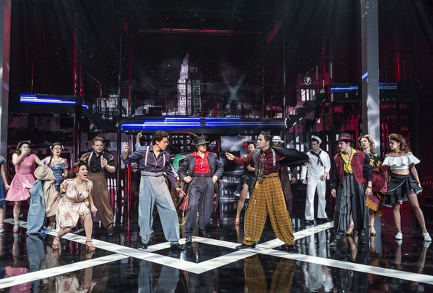 Photo Flash: First Look at Twice-Extended ZOOT SUIT Revival at the Taper  Image