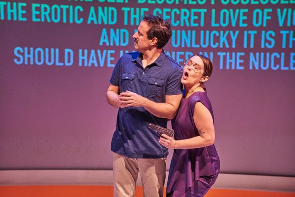 Dan Triandiflou and Amber Nash Photo