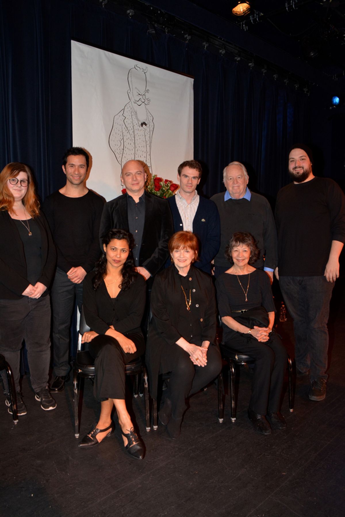 Katie Meade, Carman Lacivita, Michael Cerveris, Jay Armstrong Johnson, Dakin Matthews, Jack Cummins, Jolly Abraham, Blair Brown and Maggie Buchwald at 