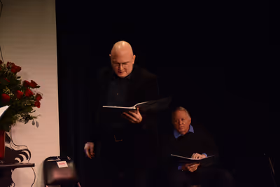 Michael Cerveris and Dakin Matthews Photo